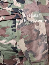 Vintage Slovakian Army Woodland Camo Parka military coat jacket camouflage 1990s