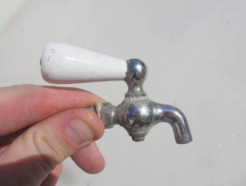 Small vintage chrome tap - vintage,