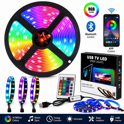 Led strip lights - lights, 5m