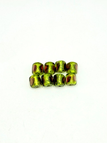 11mm triangular prism green - 11mm,
