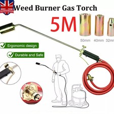 5M Hose Long Arm Propane Butane Gas Torch Burner Blow Kit Roofer Roofing Brazing
