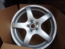 MG ZT / ROVER 75 17" 5 spoke alloy wheels.   New. Set of four.  RRC005290XX.