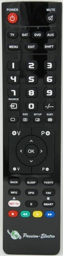 Replacement remote control for