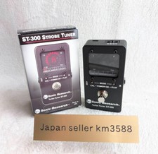 Sonic Research Turbo Tuner ST-300 Stompbox Strobe Tuner New Unused from Japan
