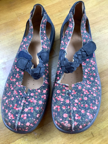 Hotter shake black - black, floral
