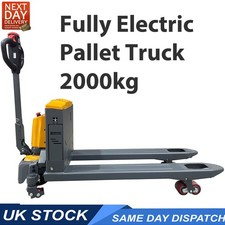 Pallet Truck Fully Electric 2000Kg 48 Volt 20AH Lithium-ion Battery 