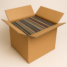 VINYL LP RECORD SHIPPING & STORAGE BOXES - HOLDS UP TO 100 LP'S