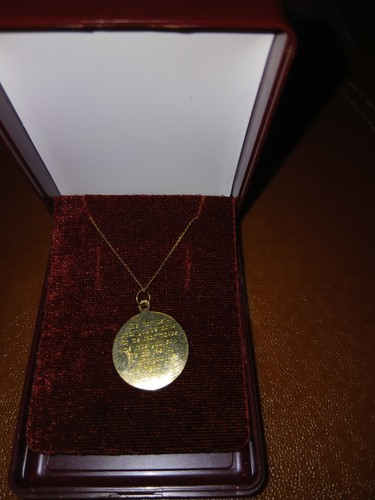 9ct ladies gold chain with - ladies,