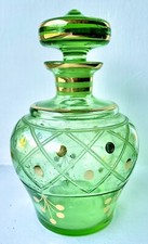 Vintage Czech Bohemia Green