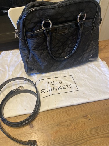 Lulu guinness black bag - lulu,
