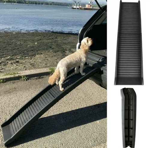 Dog pet ramp plastic - plastic, folding
