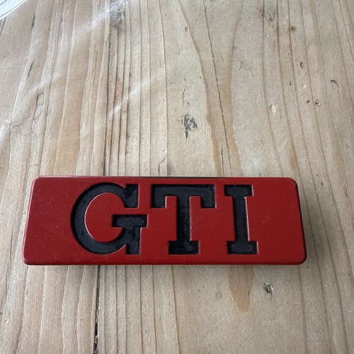 Genuine gti 1992 - genuine, emblem