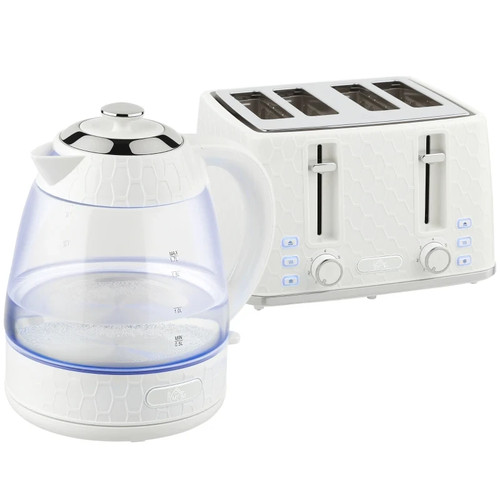Kettle and toaster set - and,