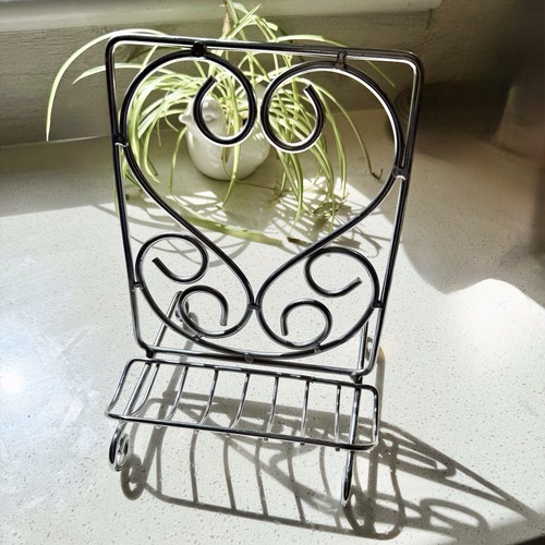 Cookbook holder heart shaped - cookbook,