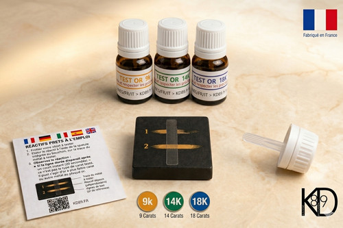 Kit tester gold acid - tester,
