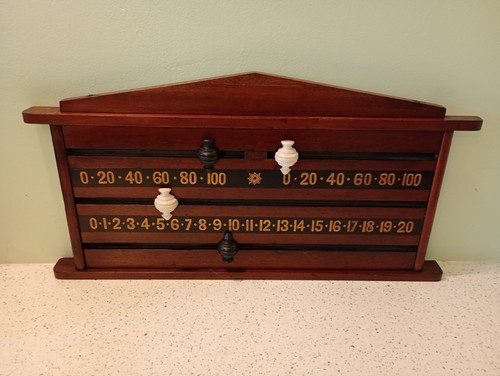 Antique wooden billiards - wooden,