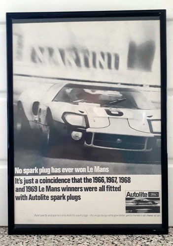 Framed original classic car - original,