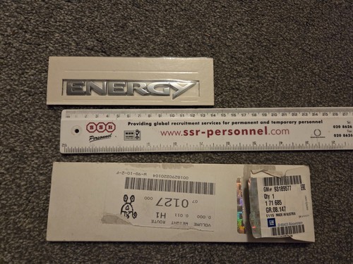 Genuine new vauxhall energy - new,