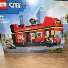 Lego city red double decker - city,
