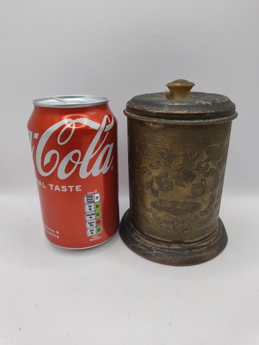 Vintage tea caddy - vintage,