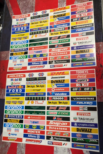 Scalextric slot car decal - slot,