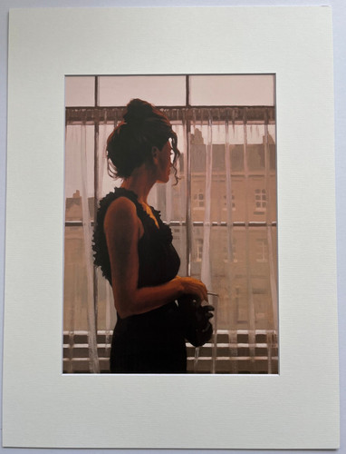 Jack vettriano mounted print - jack,