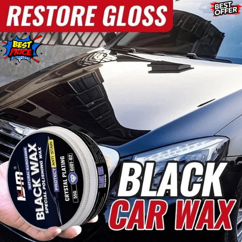 Black car wax - car, professional
