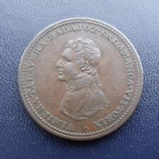 1815 One Penny Token Lower Canada copper "Wellington" Peninsular Token