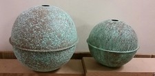 6'' and 8'' quality LARGE COPPER BALLS for weathervanes OR LIGHTENING RODS