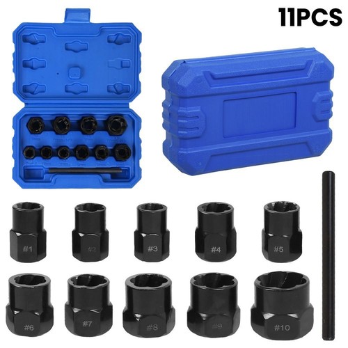 10pc grip twist sockets - 10pc,