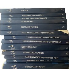 CAE Oxford ATPL Series of 13 ATPL Ground training books.