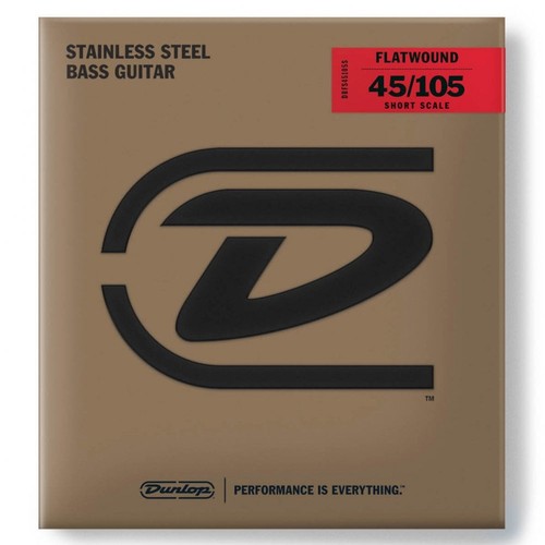 Jim dunlop flatwound - flatwound, stainless