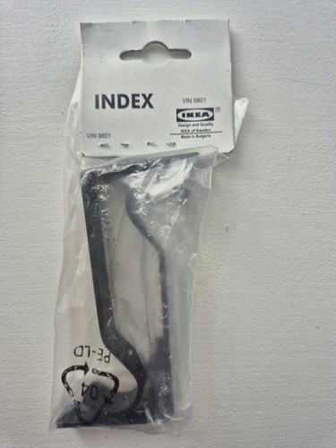 Ikea index black curtain wall - index,