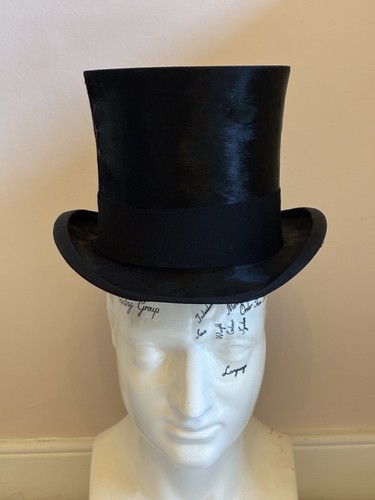 Vintage antique black silk - antique,