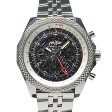 BREITLING Bentley B04 Gmt Chronograph AB0431 Black Men's Used Watch #61023