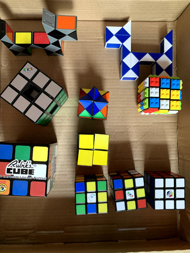 Rubik cube lot - 10, –
