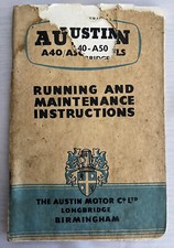 1956 Austin A40 A50 BMC