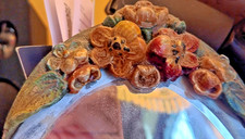 Vintage 1950s Barbola Mirror BEVELLED EDGE