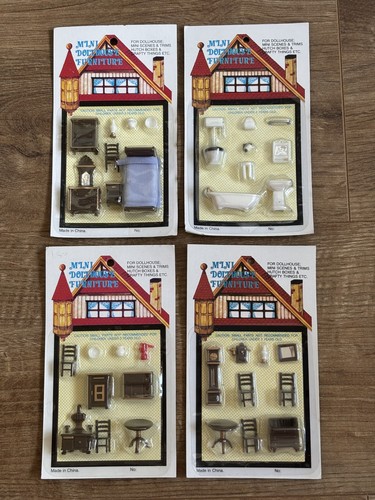 Mini dolls house furniture - dolls,