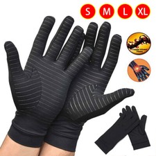 Anti Arthritis Full Finger Gloves Hand Wrist Support Compression Relief Pain UK