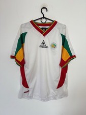 SENEGAL NATIONAL TEAM 2002/2003 HOME FOOTBALL SHIRT VINTAGE JERSEY SIZE L ADULT