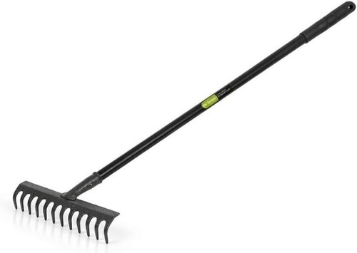 Heavy duty garden rake long - heavy,