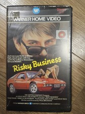 RISKY BUSINESS WARNER VHS Big