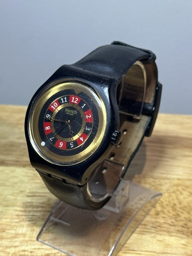 Vintage swatch roulette mens - vintage,