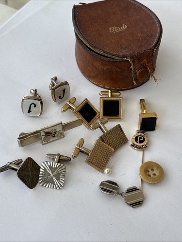 Vintage cufflink selection and - cufflink,