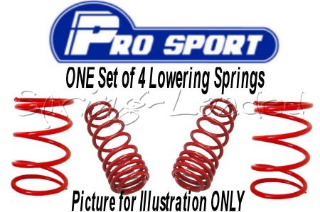 Prosport lowering springs - springs, 20mm
