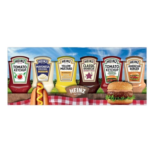 Heinz sauce picnic selection - heinz,
