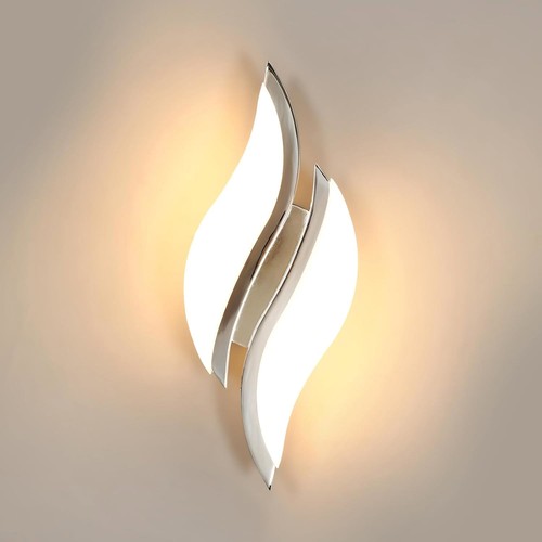 Silver modern indoor - led, wall