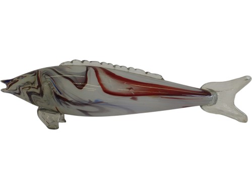 Glass fish figurine - fish,