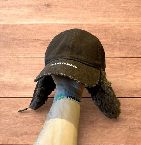 Vintage style trapper russian - vintage,